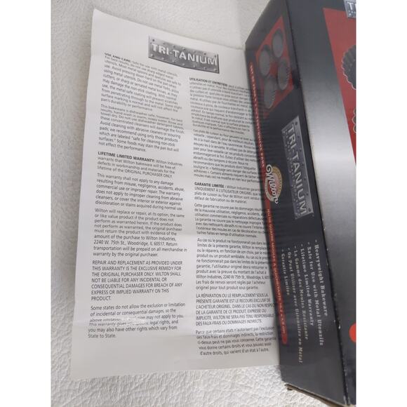 Set Of 4 Wilton Tart Quiche Pans 4" x 3/4" Fluted Edges Round Metal Bakeware0 - Picture 6 of 6